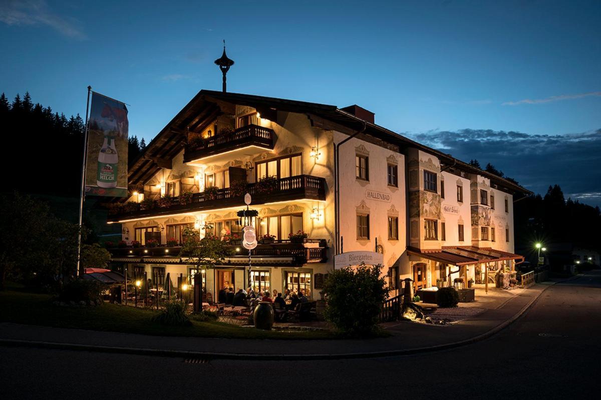 Aktivhotel & Gasthof Schmelz Ihr Urlaubs Hotel In Inzell Mit Wellness Hallenbad, Alpensauna & Dampfbad Exterior foto